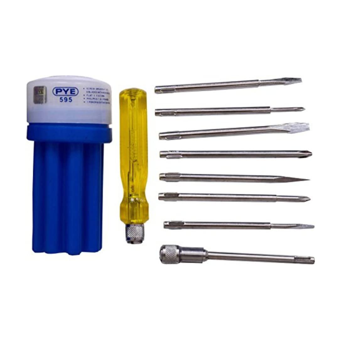B.K.Jagan and Co Screwdriver Kit with 8 in 1 Blades and Electrical Tester for Multipurpose Application/Precision Screwdriver Set (PYE 595 (B09SYCFV8C) Amazon Price History, Amazon Price Tracker