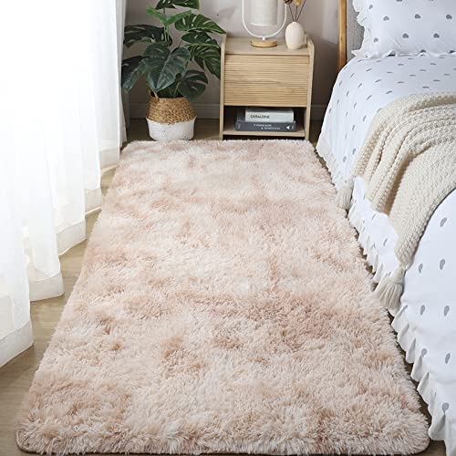 Extra Large Fuffy Shag Area Rug, 6x6.5, Plush Shaggy Rugs for Living Room Bedroom, Soft Furry Floor Rugs for Girls Boys Room, Fuzzy Rugs for Teen's Kids Roomï¼Œ Plush Carpet in Teen Activity Room,