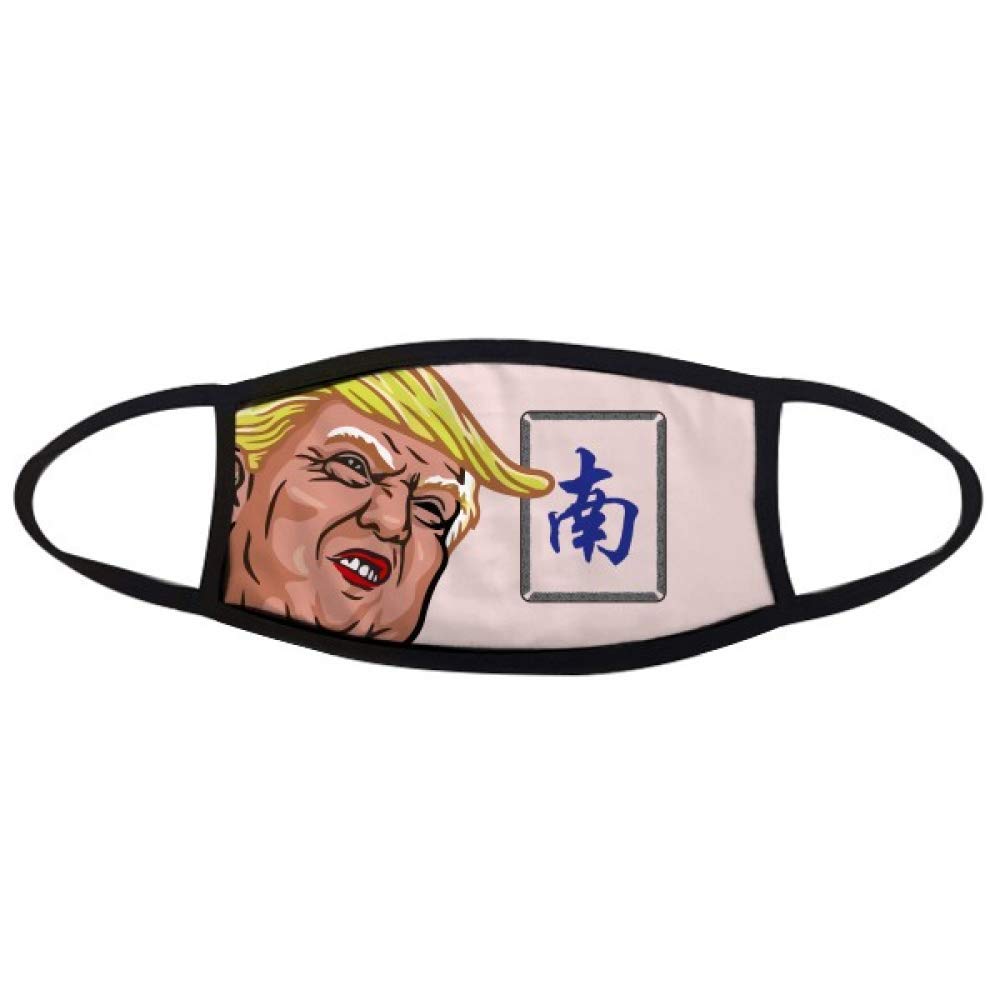 cold master DIY lab Wind North Mahjong Tiles Pattern Mask Windproof Reusable Anti Dust President