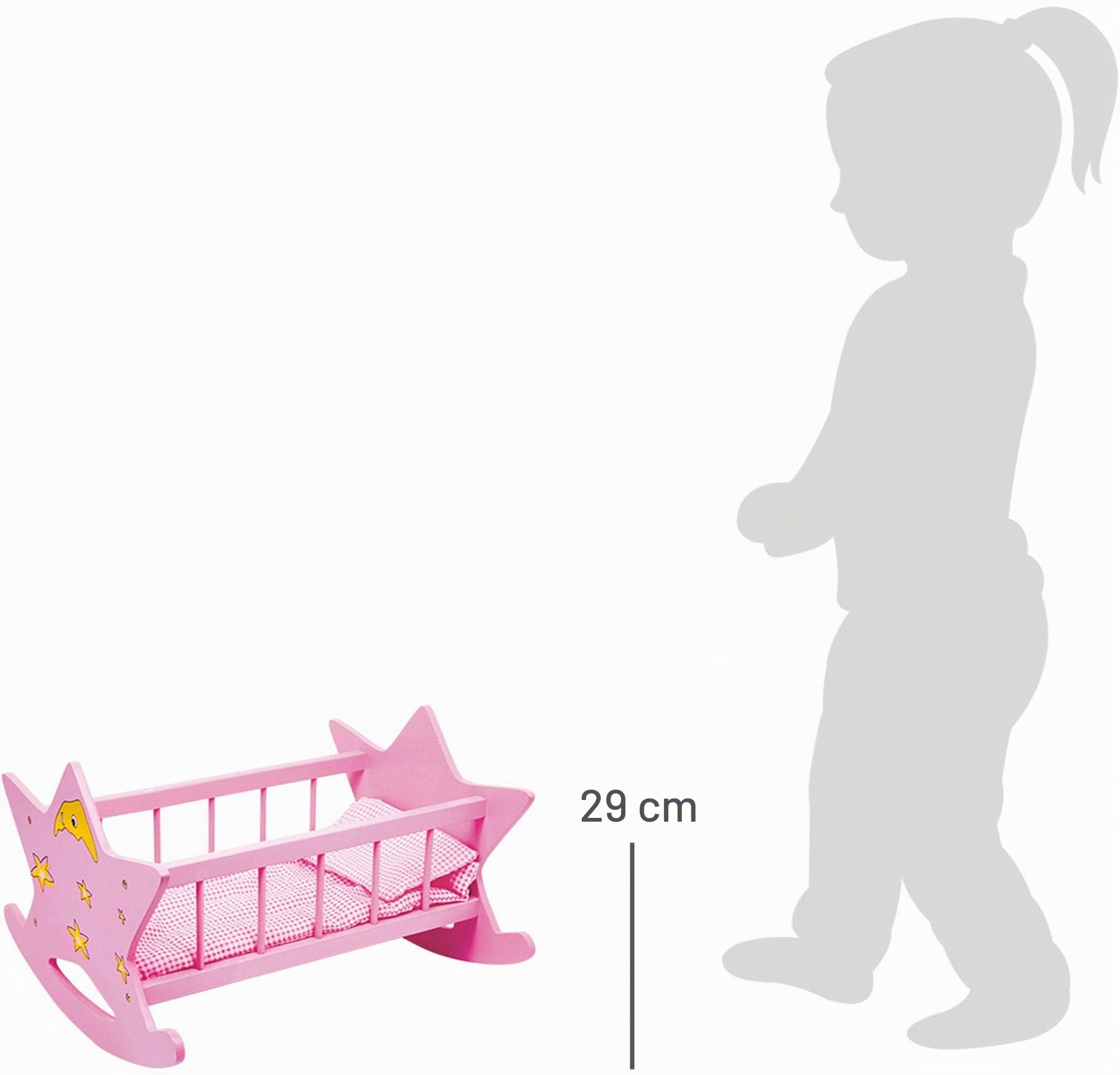 Legler - Culla per Le Bambole Stella, dai 3 Anni in su
