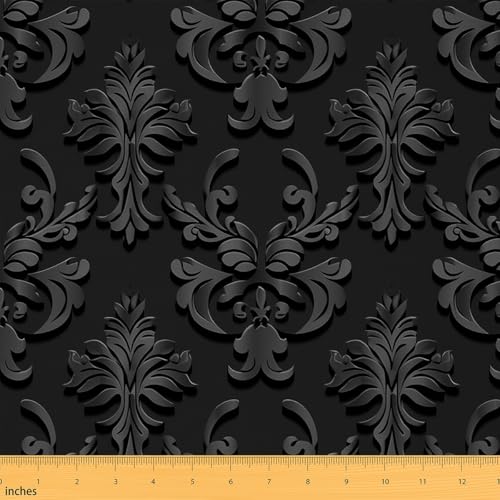 Feelyou Vintage Botanical Fabric By The Yard Decorative Soft
