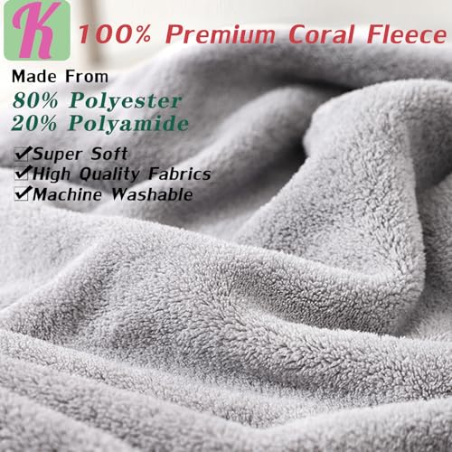 Image of Baby Hooded Towels 4 Pack Unisex Bath Essentials 31.5x31.5 in Coral Fleece Super Soft Absorbent Baby Towels Newborn Necessities Gift Baby Stuff Towel with Hood for Boy, Girl, Babies, Toddlers