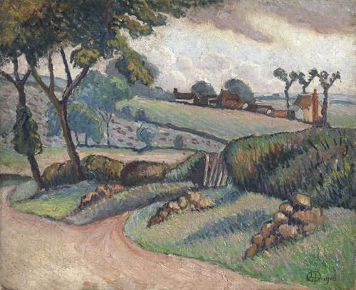 Affiche murale Duton Hill Essex Lucien Pissarro poster décoration toile 60x90cm