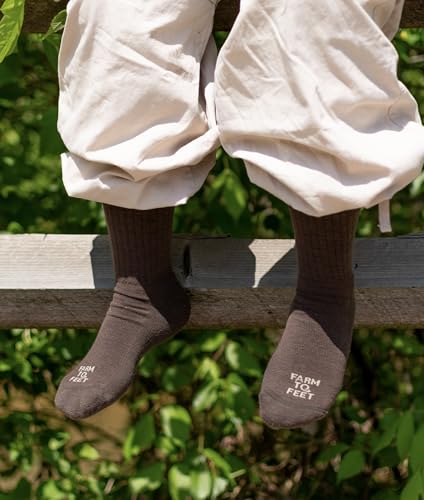 Farm to Feet Mount Airy Light Cushion Merino Wool Crew Socks3