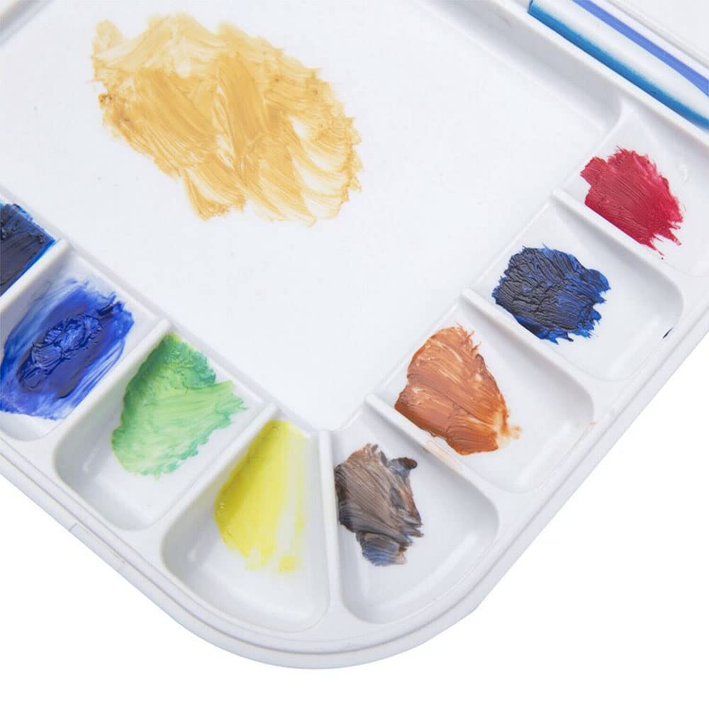 Paleta, akwarela nawilżające pudełko kolorów uszczelnienie zapobiegające wyciekom nawilżające pudełko z farbą do szkicowania 18 kolorów siatki