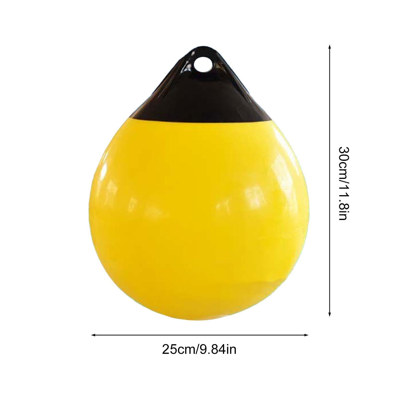 Generisch Bouée d'amarrage pour véhicules nautiques - Ancrage flottant en PVC | Bouée gonflable pour yachts, voiliers, bateaux à moteur, bateaux de ski, wakeboard, pêche et sports nautiques en mer et