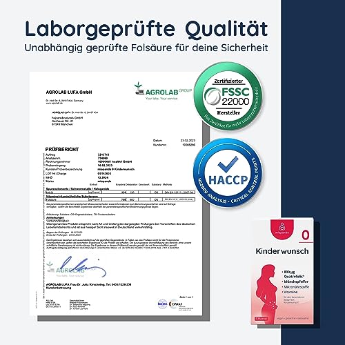 Mönchspfeffer mit bioaktiver Folsäure für den Kinderwunsch