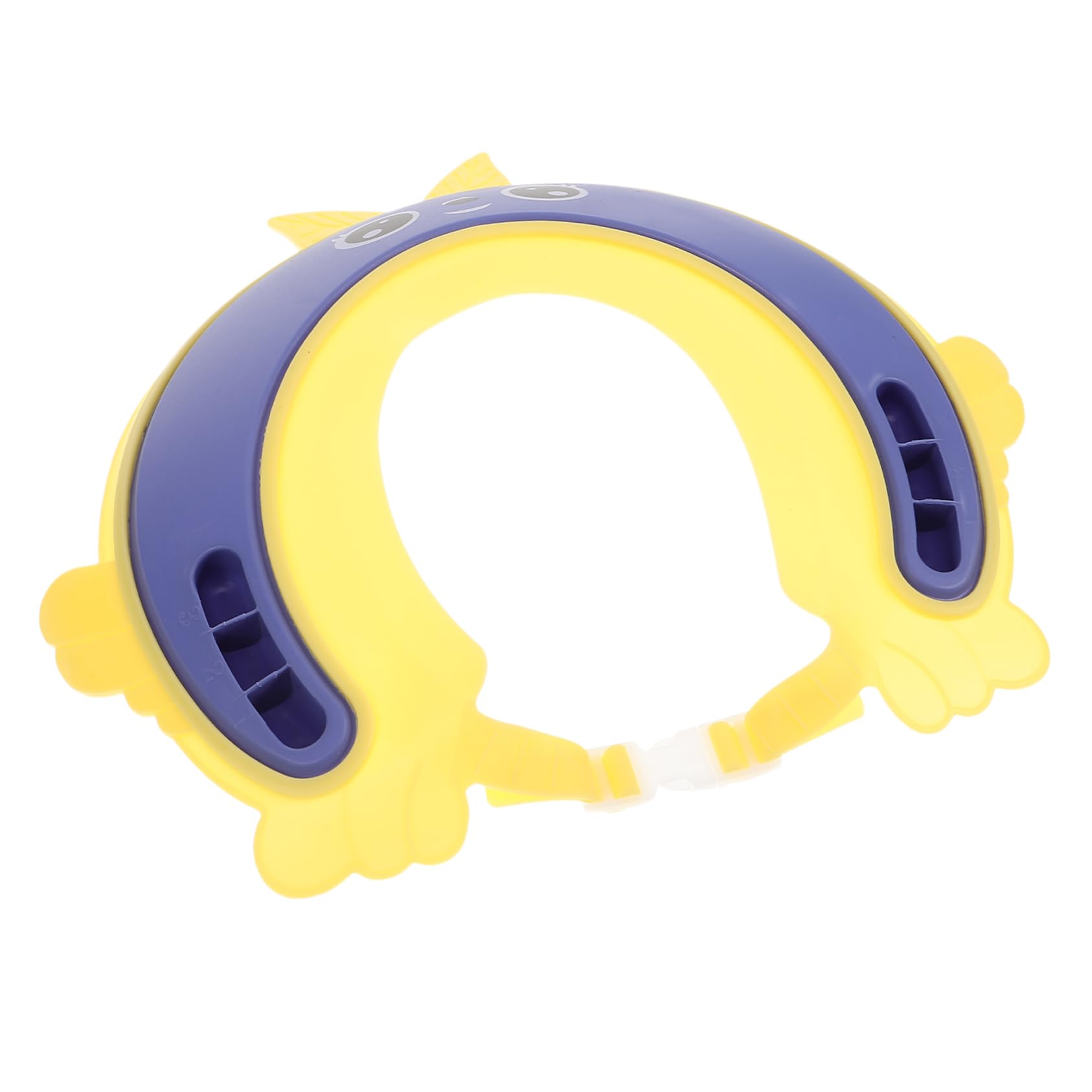 HOODANCOS Shower Cap for Toddlers Hair Wash Shield Boys and Girls Bath Hat Baby Shower Hat Silicone Bathing Crown Comfortable Secure