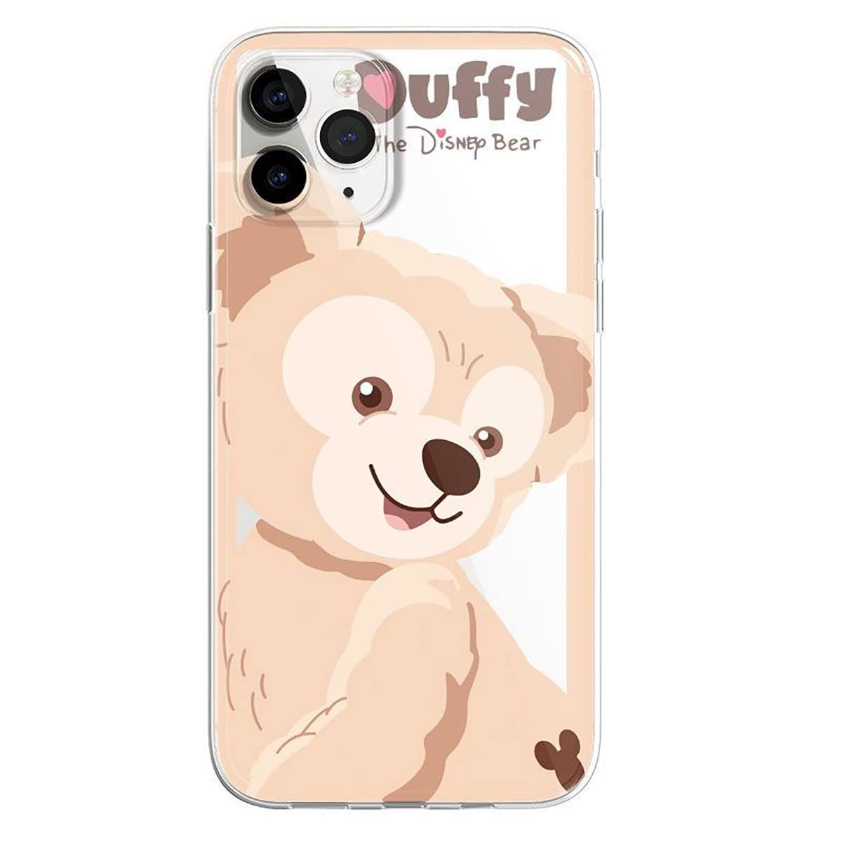 Amazon.co.jp: ダッフィー ステラルー iPhone XR 用 ケース - 透明 TPU