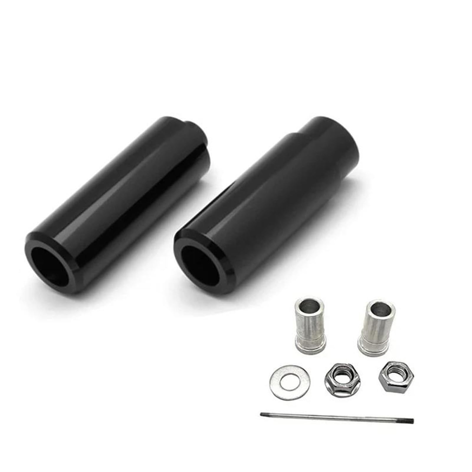 Moto Paratelaio Pad Crash Protezione Dalla Caduta Parte Per Suzuki SV650 SV650S SV1000 SV1000S DL650 DL1000(Nero)