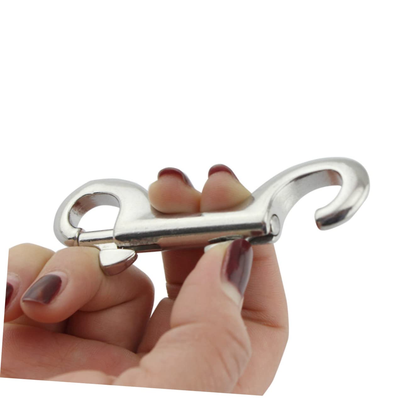 NAMOARLY Climbing Carabiner Spring Hook 115mm for Diving Pet Chain Outdoor Sports Made of Stainless Steel