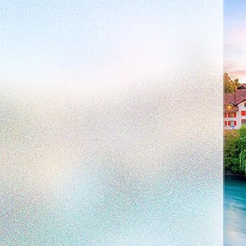 Pure Privacy Window Film Translucent Frosted Window Sticker 45x300cm Cover