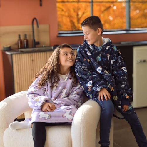Pull plaid enfant Vivezen pour ne plus avoir froid à la maison