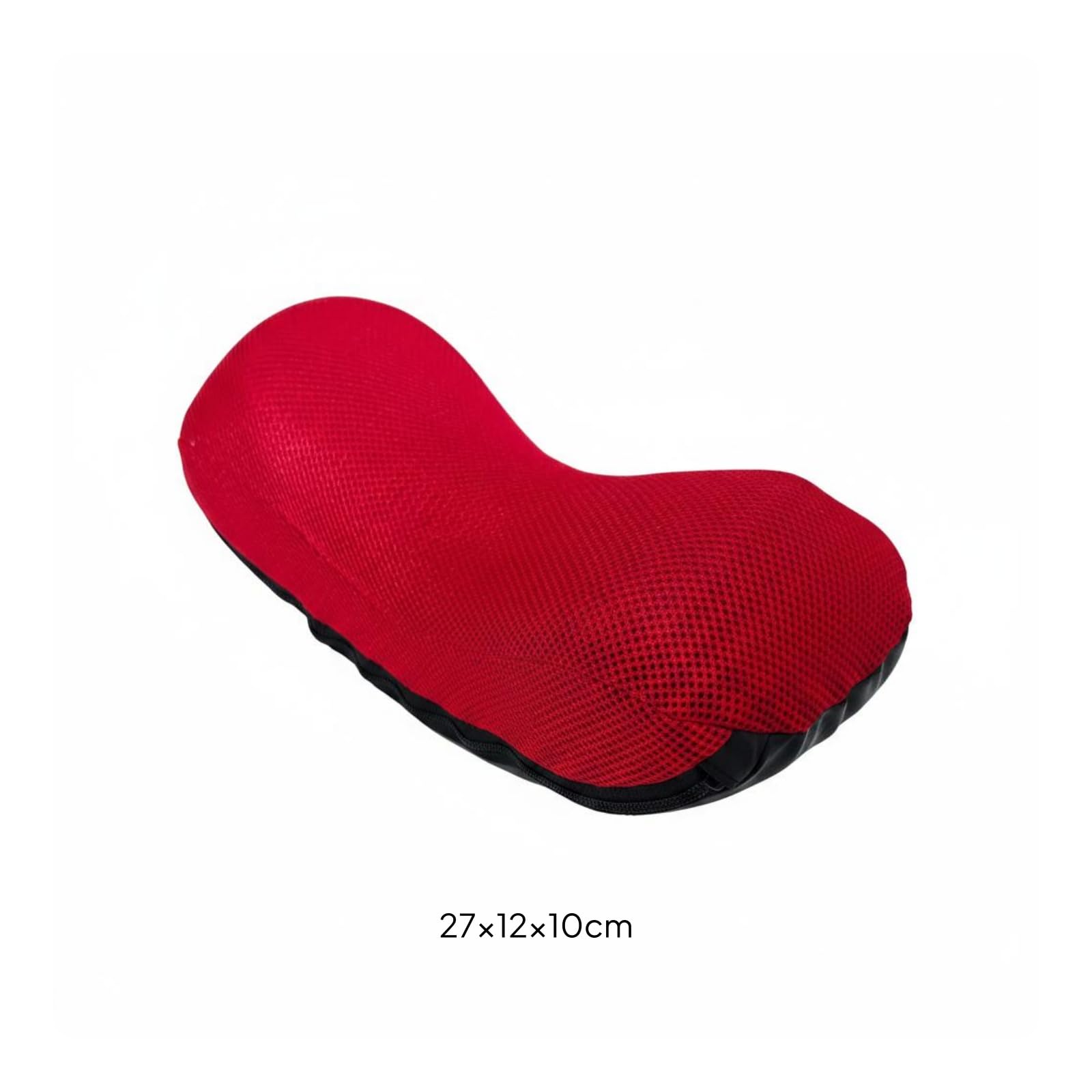 2 Pezzi Cuscino Pelvico Supporto Ergonomico Cuscino Allenamento Colonna Portatile Attrezzatura Fitness per Riabilitazione, Esercizi di Flessibilità, Rosso