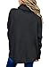 DOROSE Womens 2026 Turtleneck Long Batwing Sleeve Oversized Casual Pullover Sweater Knit Top Black S