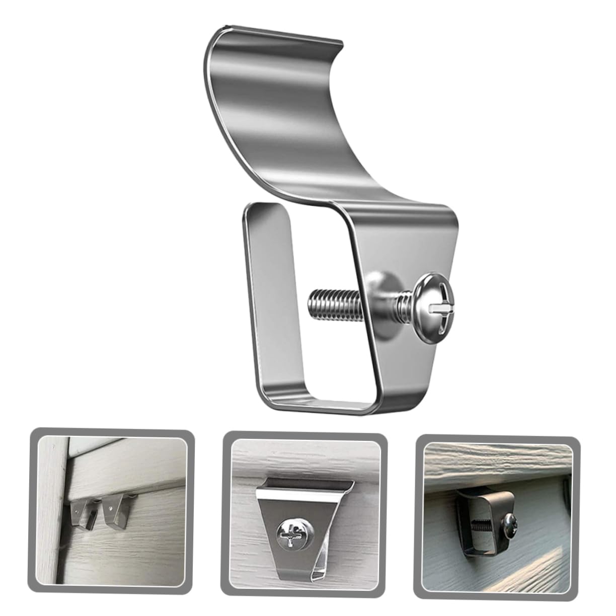 VILLCASE 3 Series Gancho De Pared Colgante Ganchos Transparentes Para Colgar Ganchos De Revestimiento Los Ganchos De Pared Se Pegan Percha Muro Vinilo 10 Piezas*3