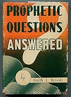 Prophetic questions answered B0007EY7YY Book Cover