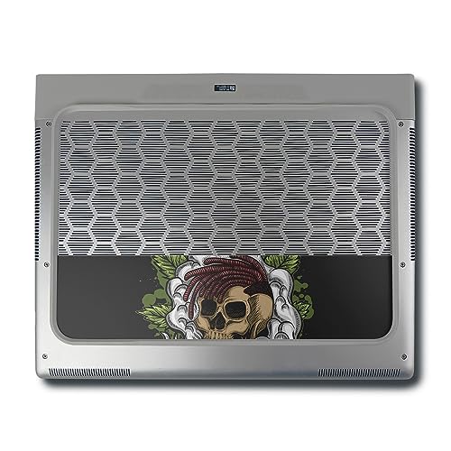 Image of MightySkins Skin Compatible with Alienware X16 R1 (2023) Full Wrap Kit - Death by Ganja | Protective, Durable, and Unique Vinyl Decal wrap Cover | Easy to Apply & Change Styles | Made in The USA