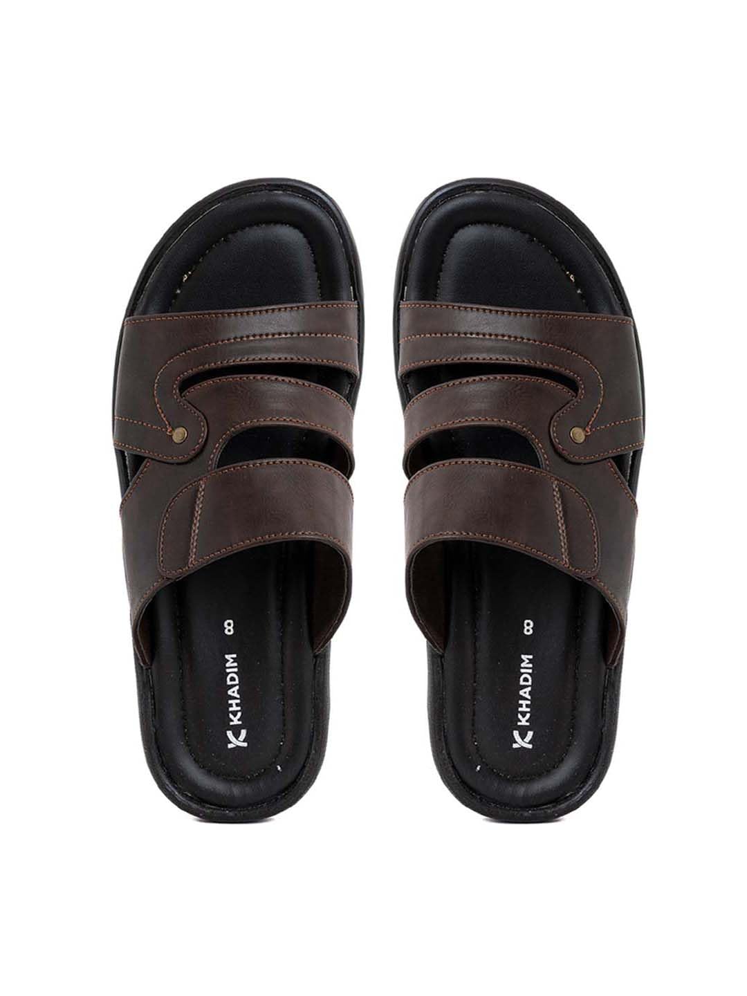 Khadims Brown Casual Mule Slip On Sandal for Men (1518124) (B0CK4W9ZRK) Amazon Price History, Amazon Price Tracker