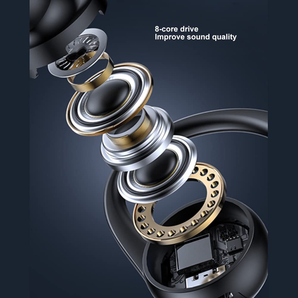 Oreillette Bluetooth sans Fil,iSpchen Mini Oreillette Bluetooth Main Libre Bluetooth Oreillette Micro Universel Casque Mono Oreille Bluetooth 5.2 écouteur Oreillette Casques Bluetooth Mono