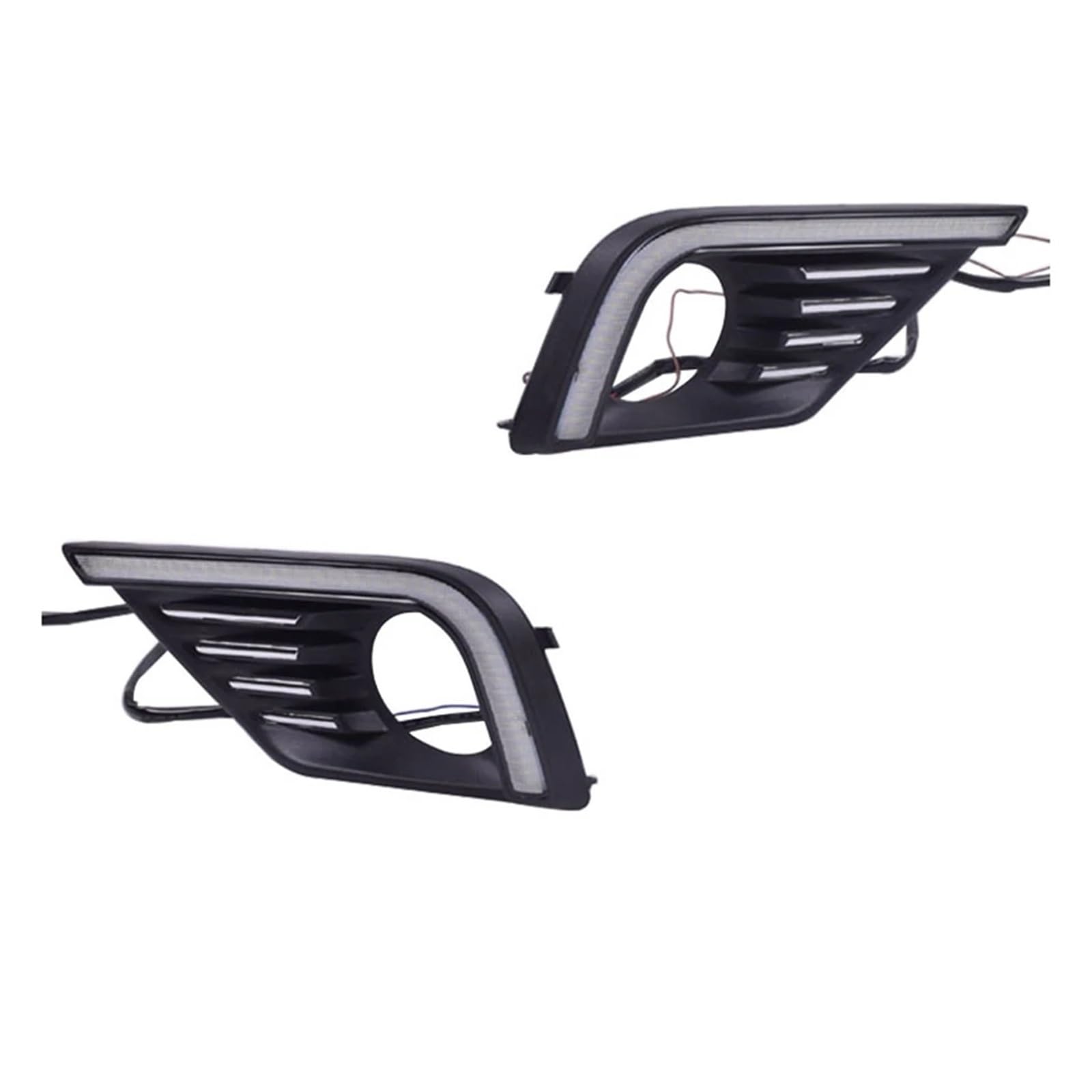 MEIZIYU Car LED DRL Amber White Daytime Running Lights Fit For Nissan Altima Teana 2017 2018 With Turn Signal Lamp światła do jazdy dziennej do samochodów