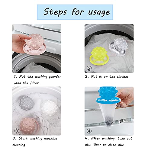 Sacchetto Filtro per Lavatrice 6 Pezzi