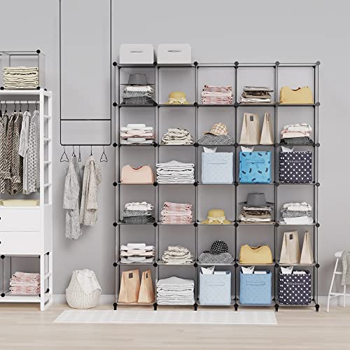 image for HOMIDEC Closet Organizers and Storage, 16 Cube Storage Organizer, Port