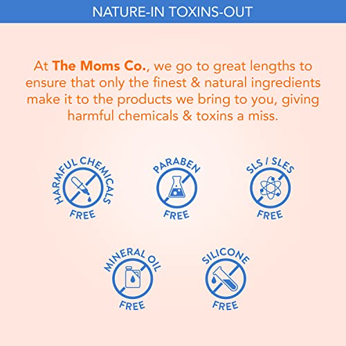 Image of The Moms Co Natural Vitamin C Face Wash I Clean & Brighten Skin I Oil Free Look I Instant Glow I Orange Beads I 100ml