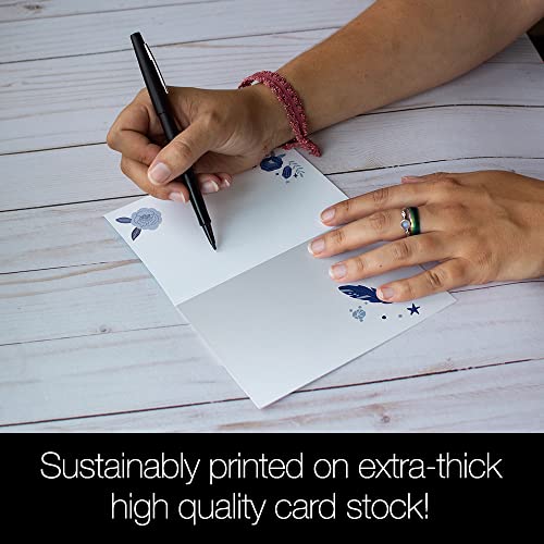 Image of Tree-Free Greetings - All Occasion Cards - Artful Designs - 12 Cards + White Envelopes - Made in USA - 100% Recycled Paper - 4 x 6 - Find Peace (FS54318)