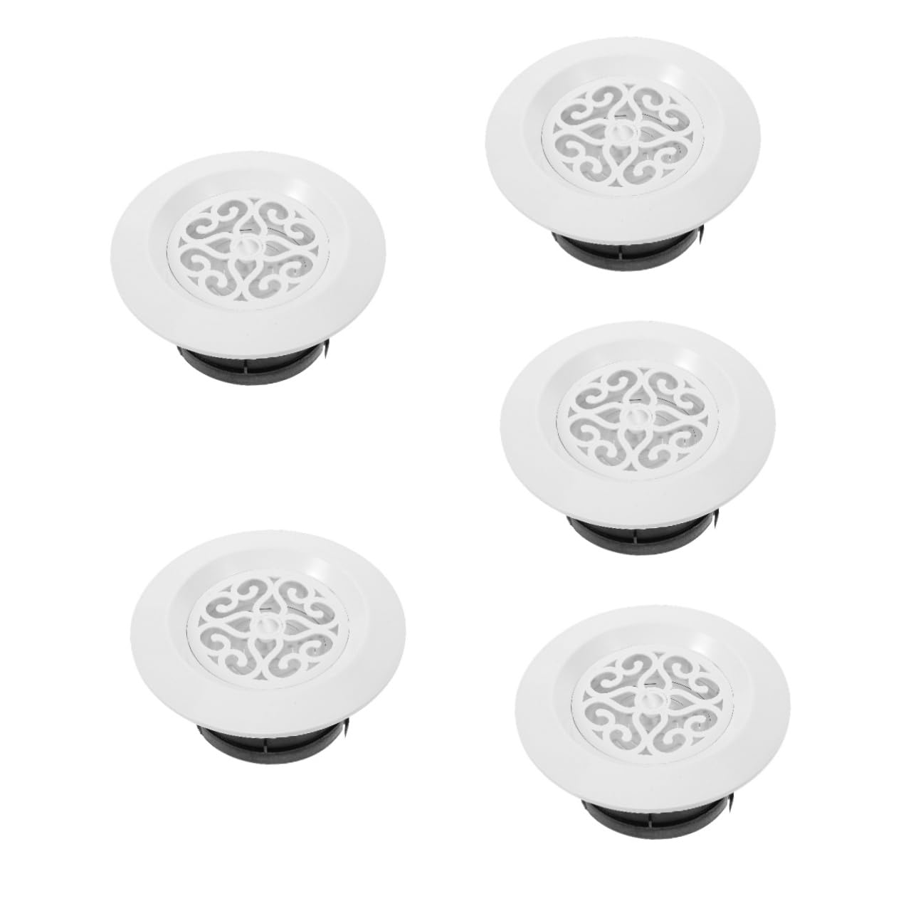 Évacuation air cuisine et bureau avec le couvercle de ventilation réglable