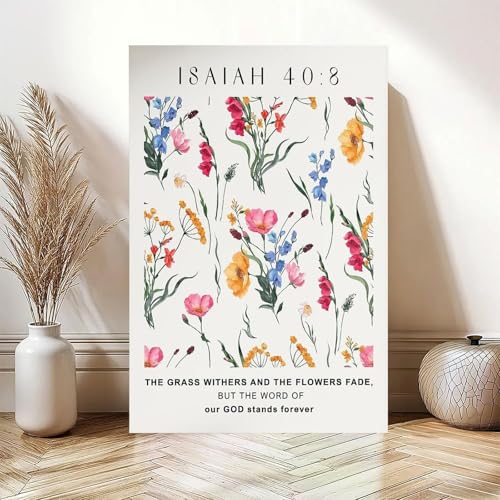 Poster fleurs esthétiques : impression sur toile décoration murale - 6