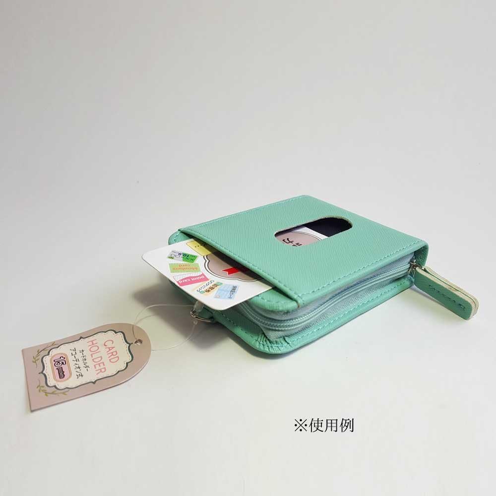 collect card holder accordion style