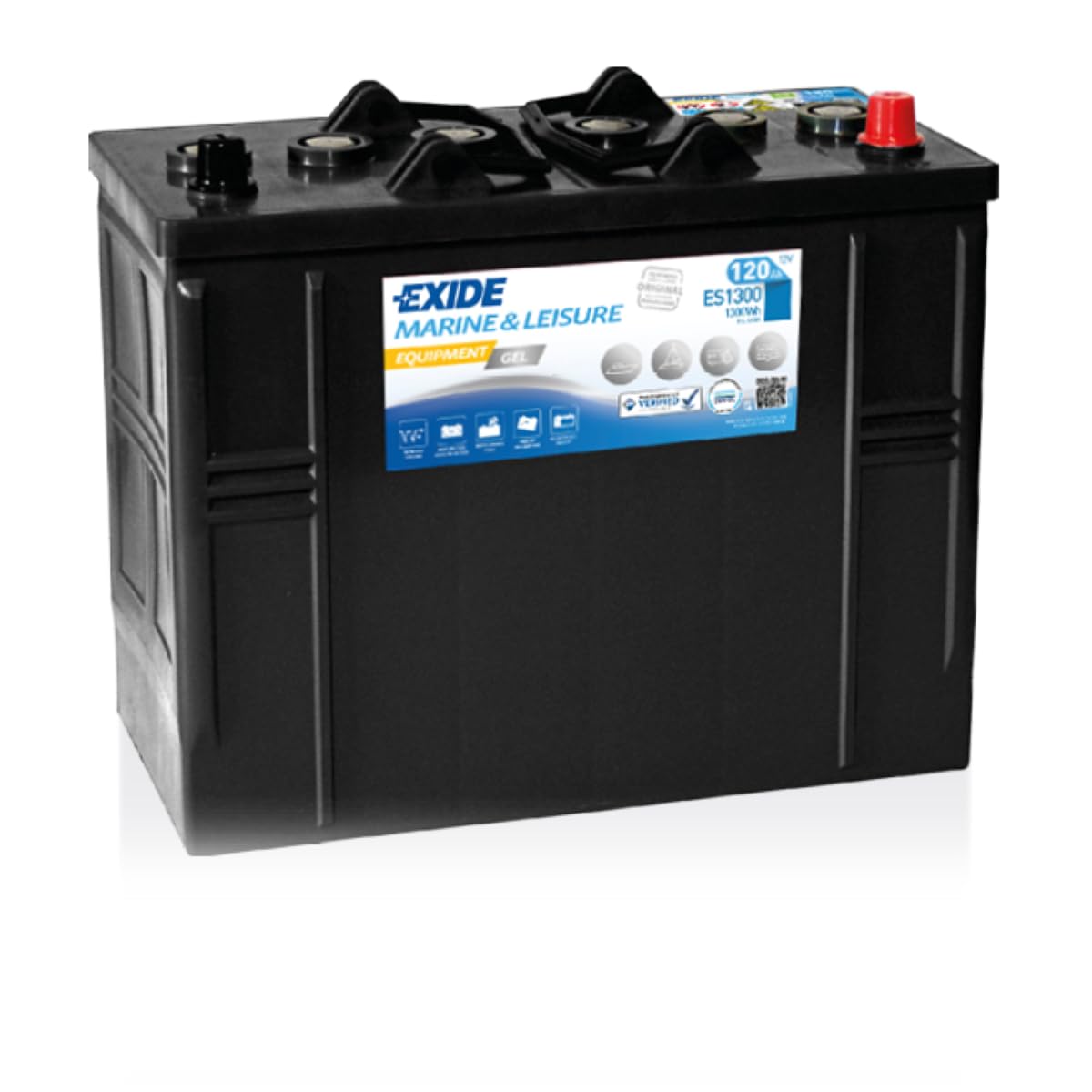Batterie EXIDE EQUIPMENT ES1300 12 V 120 AH 0 AMPS EN