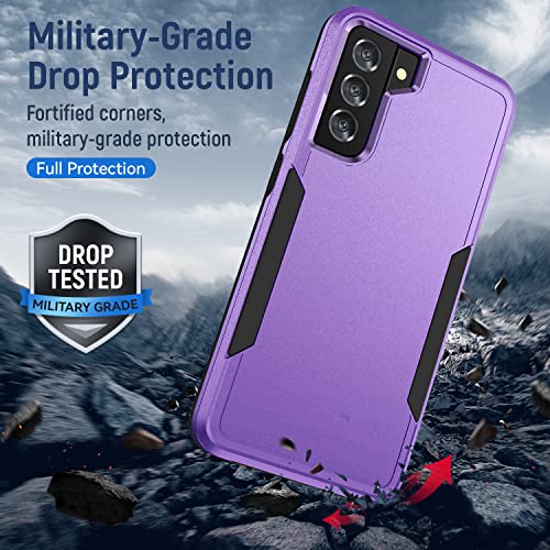 Image of for Samsung Galaxy S21 Case with HD Screen Protector, Purple