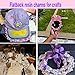 250PCS 3D Flatback Beads - Assorted Pink White Flower Bows Butterfly & Pearl Beads for Jewelry Making, DIY Crafts