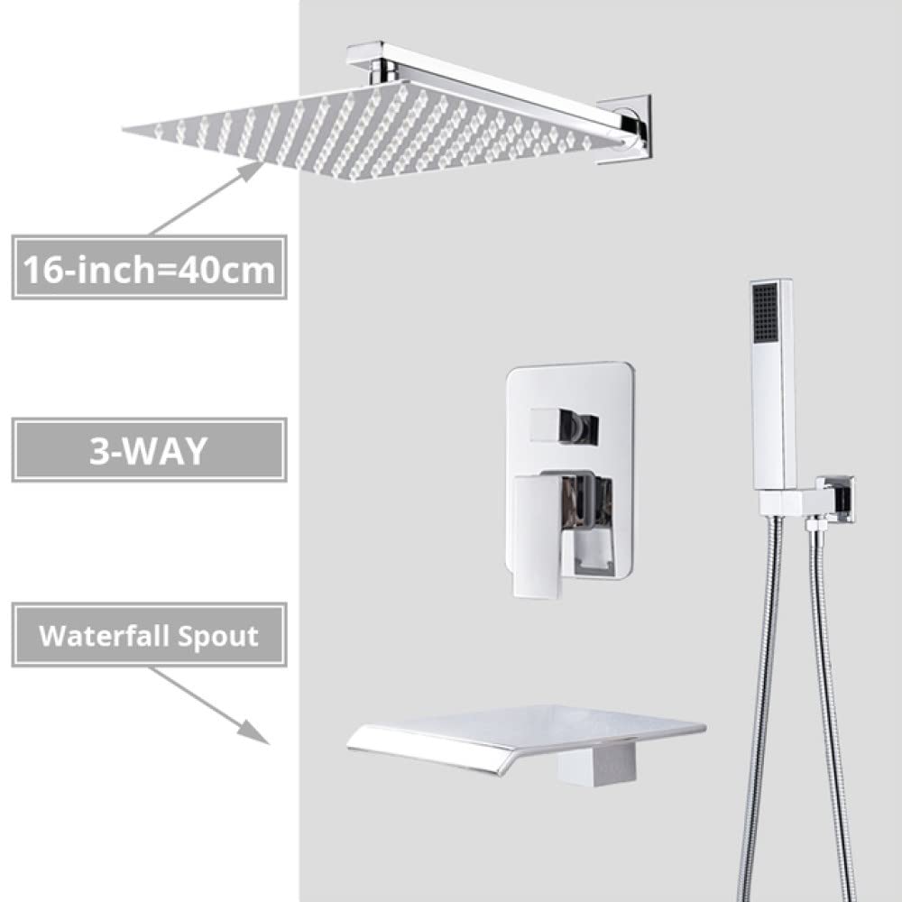 Pommeau de douche à effet pluie pour transformer votre salle de bain en spa de luxe