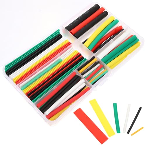 CLISPEED Kit de Tubos Termoretráctiles para Cables Awg con Aislamiento Eléctrico y Protección para Bricolaje Doméstico y Proyectos Automotrices
