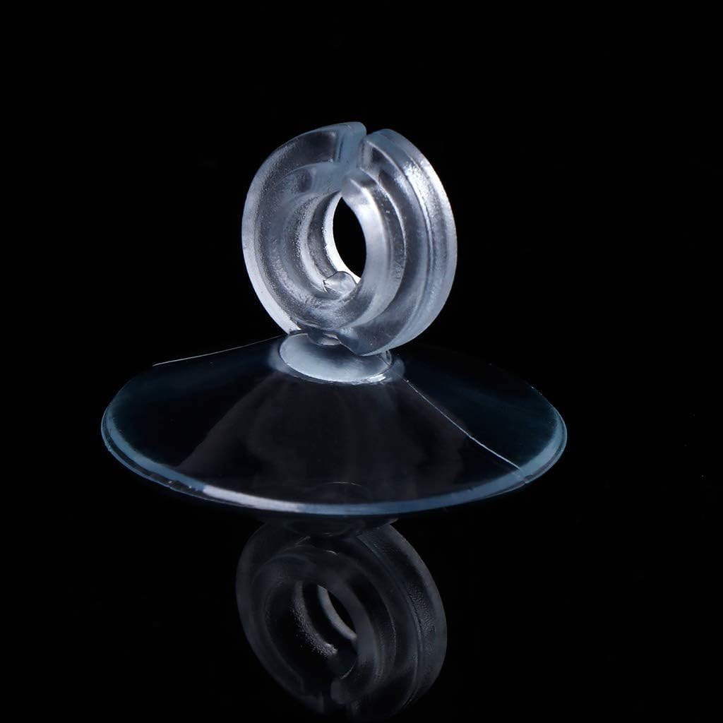 Hehglng 10 Pcs Transparent Aquarium Suction Cup - Image 3