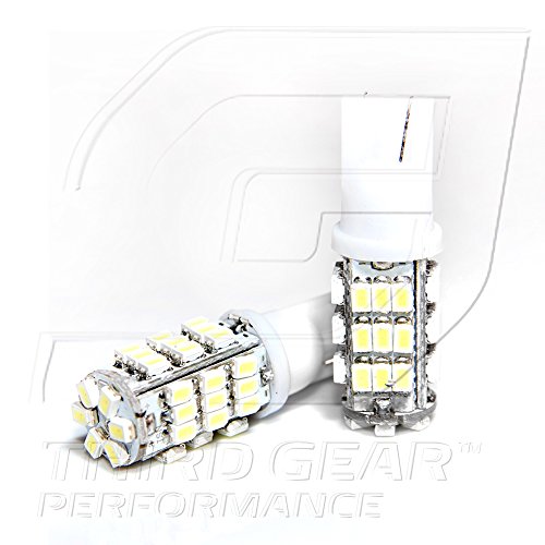 Tgp T15 White 42 Led Smd Wedge Reverse/Backup Light Bulbs Pair 1998-2012 Compatible With Toyota Corolla #TOP3