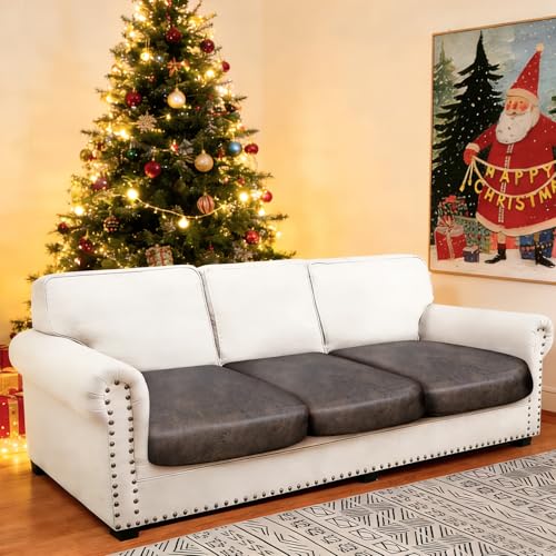 molasofa Leather Look Cushion Covers