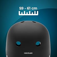 Cecotec BrainGuard Urban kerékpár- és e-roller sisak - fekete - L-XL (58-61 cm) 4