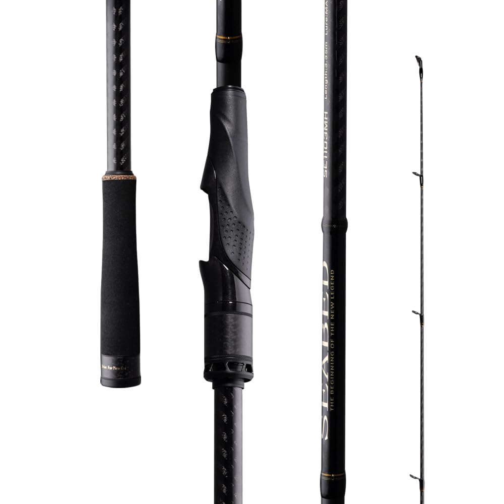Photo 1 of ** PARTS ONLY DAMAGE, UNKNOWN, IF  FUNCTIONAL**
PURELURE Seabed Medium Heavy Spinning Rod 11ft, Travel Surf Rod 3-piece