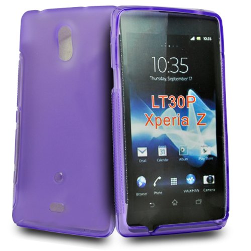 Accessory Master Coque en silicone pour Sony Xperia Z Violet