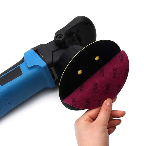 Miniatura 2 de 25 piezas de papel de lija profesional de 6 pulgadas y 5.906 in, papel de lija seco húmedo de grano 2000 de alta calidad, resistente al agua,