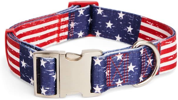 YOULY by Petco American Flag Dog Collar American Flag X-Large/XX-Large
