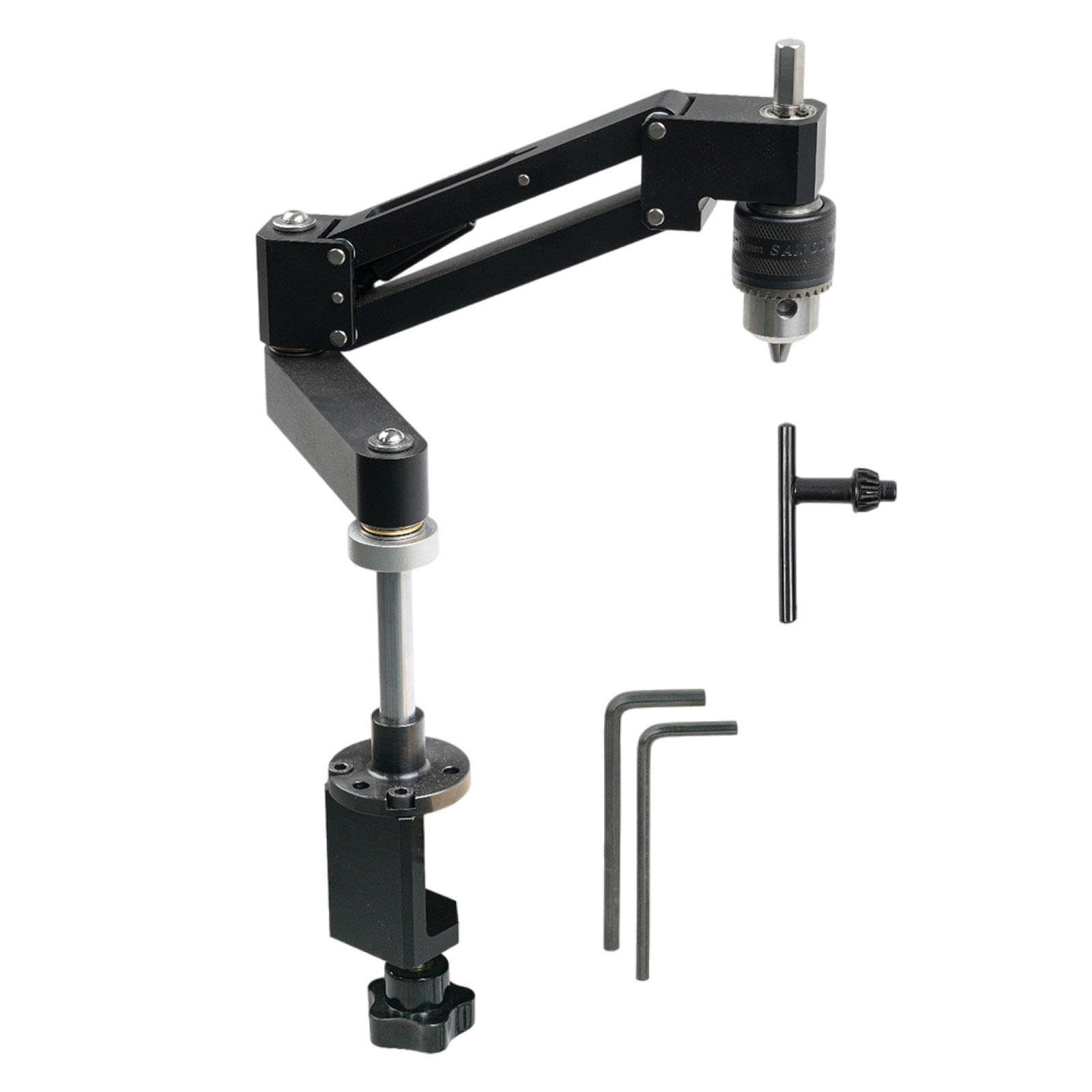 Brazo de Máquina de Neumático Vertical con Soporte Universal de Aleación de Aluminio para Pinzas de Roscar.
