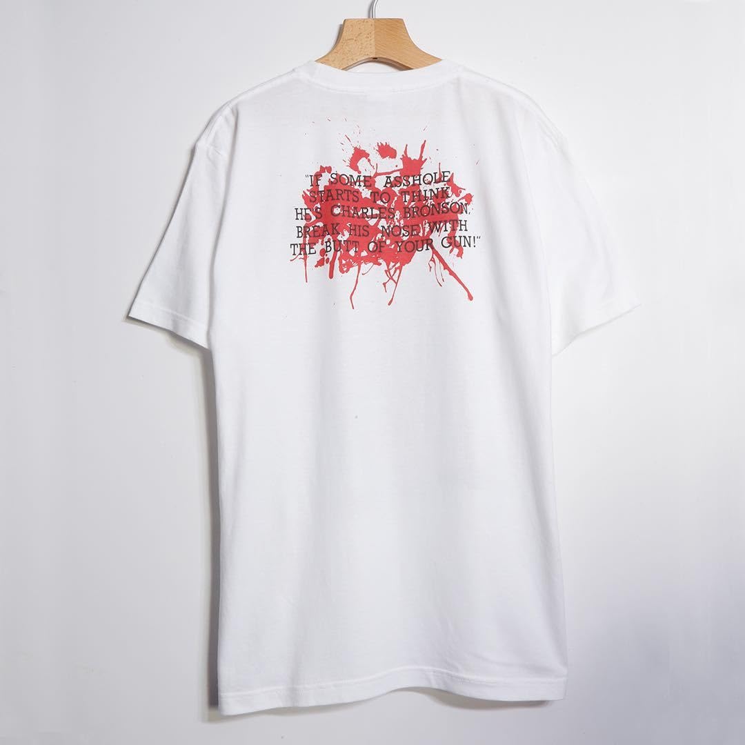 激レア　野村訓市着　レザボアドッグス フォトTシャツ ブラック 黒 2XL レア 野村訓市着用 レザボアドッグス フォトTシャツ ブラック 黒