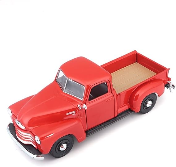 Maisto 1:25 Scale 1950 Chevrolet 3100 Pickup Diecast Truck Vehicle (Colors May Vary) , Red