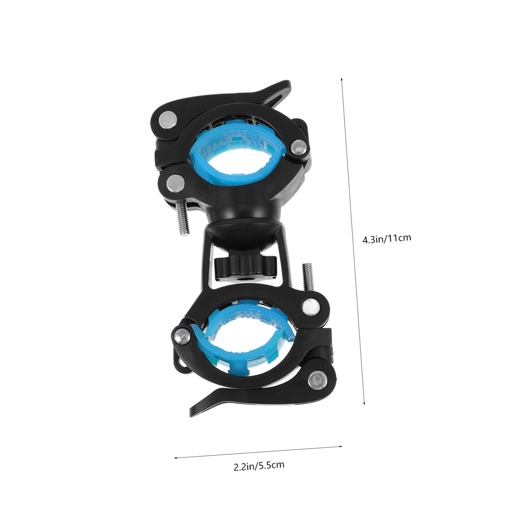 VINTORKY 1Pc Lamp Bracket for Flashlight Sturdy Bike Light Holder Mount with High Stability Non Slip Design Compatible with Flashlights for Cycling Adventures