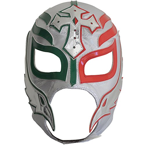 Rey Mysterio Semi-Professional Lucha Libre Mask Adult Size Luchador Wrestling Mask Premium Quality Mascara de Luchador for Cosplay or Professional Wrestling Rey Mysterio Semi-Professional Lucha Libre Mask Adult Size Luchador Wrestling Mask Premium Quality Mascara de Luchador for Cosplay or Professional Wrestling